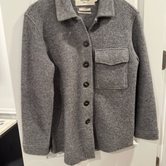 Boiled Wool Jacket (shirt -jacket) - Picture 2 of 6